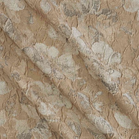 Jacquard flor lame beige